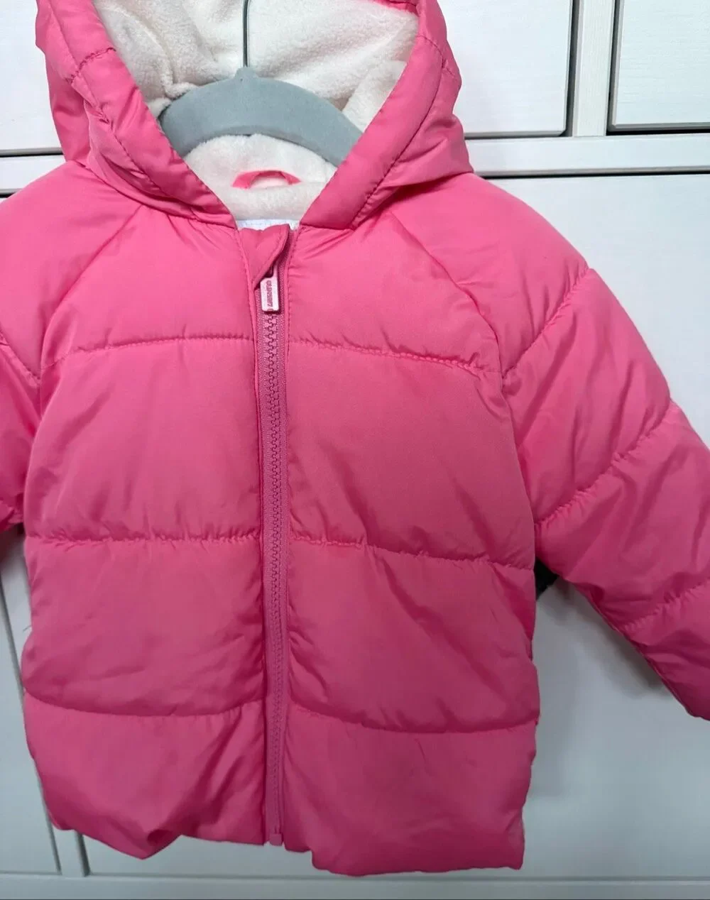 Old Navy 18-24 Months Baby Girl Water Resistant Rainbow Quilted Puffer Jacket